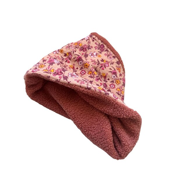 VERA BRADLEY Blush Fig Teddy Fleece Logo Scarf NEW with tags - Picture 3 of 5